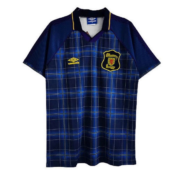 Tailandia Camiseta Escocia 1st Retro 1994 1996 Azul